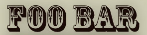 logo Foo Bar